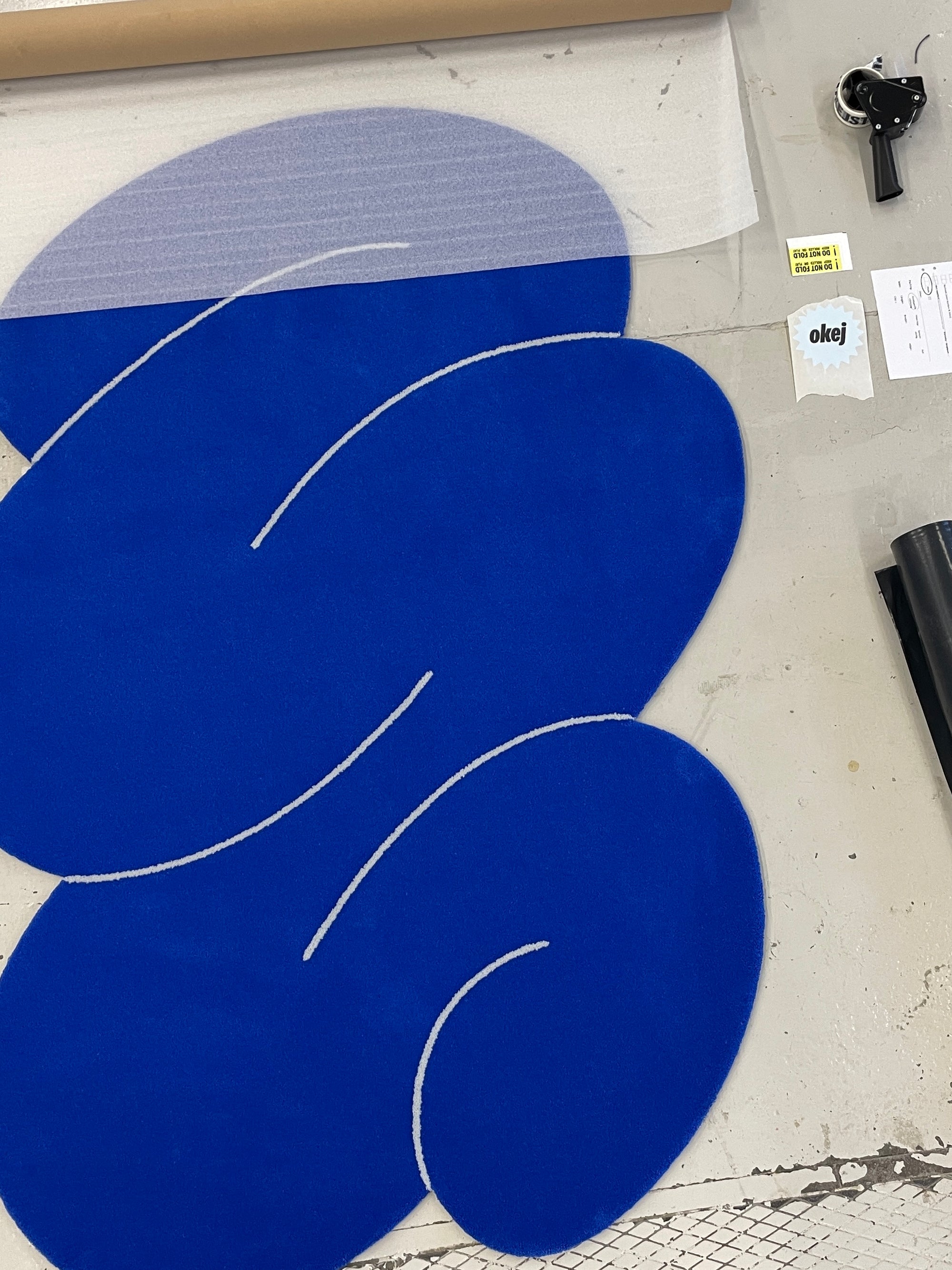 Neptune Squiggle Rug – Okej